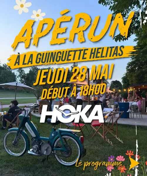 Apérun à la Guinguette Hélitas