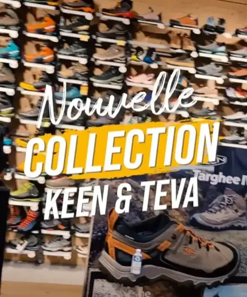 Nouvelles collections KEEN et TEVA